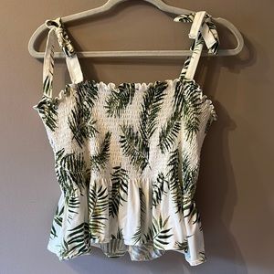 H&M Summer Palm Top